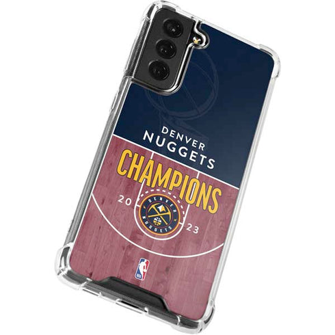 NBA Champions 2023: Denver Nuggets Galaxy S21 FE Clear Case